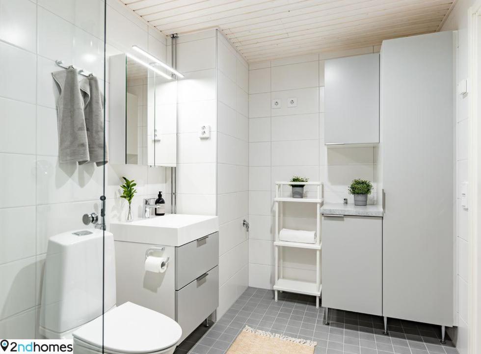 "Kanava" - New 1Br Apartment With Sauna, Balcony & Views, Hosted By 2Ndhomes Tampere Exterior foto